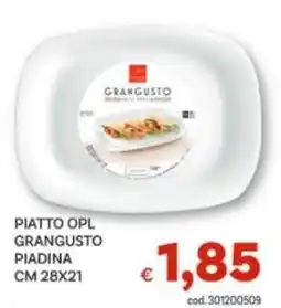 Vivo Supermercati Piatto opl grangusto piadina cm 28x21 offerta