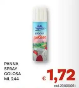Vivo Supermercati Panna spray golosa offerta