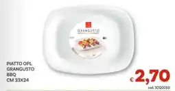 Vivo Supermercati Piatto opl grangusto bbq cm 33x24 offerta