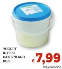 Vivo Supermercati Yogurt intero BAYERNLAND offerta