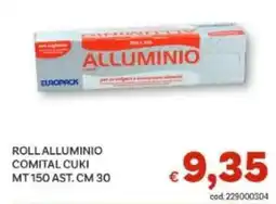 Vivo Supermercati Roll alluminio comital cuki mt 150 ast.cm 30 offerta