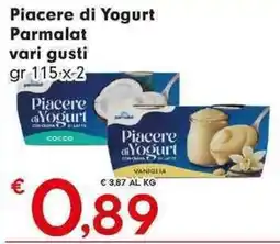 DeSpar Express Piacere di Yogurt Parmalat vari gusti offerta
