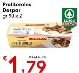 DeSpar Express Profiteroles Despar offerta