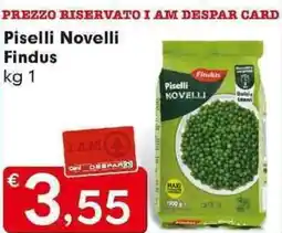 DeSpar Express Piselli Novelli Findus offerta