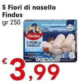 DeSpar Express 5 Fiori di nasello Findus offerta