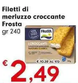 DeSpar Express Filetti di merluzzo croccante Frosta offerta