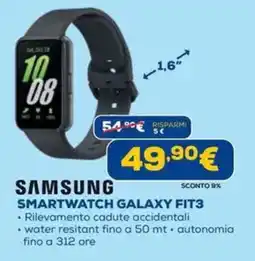 DIMOStore SAMSUNG SMARTWATCH GALAXY FIT3 offerta