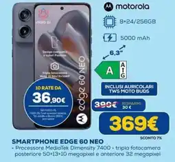 DIMOStore motorola SMARTPHONE EDGE 60 NEO offerta