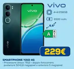 DIMOStore vivo SMARTPHONE Y21D 4G offerta