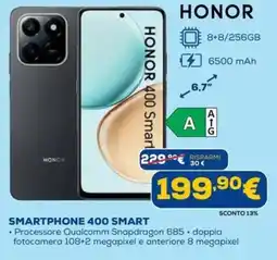 DIMOStore HONOR SMARTPHONE 400 SMART offerta
