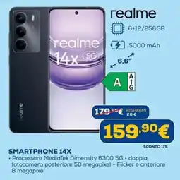 DIMOStore realme SMARTPHONE 14X offerta