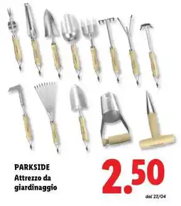 Lidl PARKSIDE Attrezzo da giardinaggio offerta