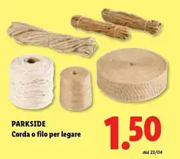 Lidl PARKSIDE Corda o filo per legare offerta