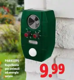 Lidl PARKSIDE Repellente per animali ad energia solare offerta