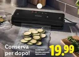 Lidl SILVERCREST Macchina sottovuoto sigillasacchetti offerta
