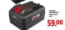 Lidl Parkside Performance Batteria smart 8 Ah offerta