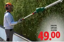 Lidl PARKSIDE Tagliasiepi telescopico ricaricabile offerta