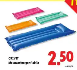 Lidl CRIVIT Materassino gonfiabile offerta