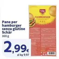 Sigma Superstore Pane per hamburger senza glutine Schär offerta