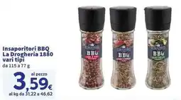 Sigma Superstore Insaporitori BBQ La Drogheria 1880 offerta