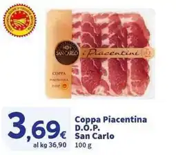 Sigma Superstore Coppa Piacentina D.O.P. San Carlo offerta