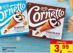Interspar 6 Cornetto Algida offerta