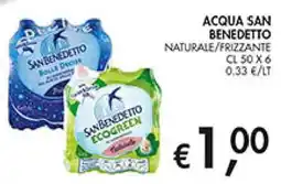 Coal Acqua san benedetto naturale/frizzante offerta