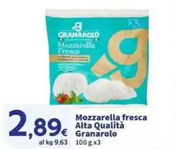 Sigma Superstore Mozzarella fresca Alta Qualità Granarolo offerta