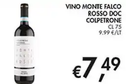 Coal Vino monte falco rosso doc colpetrone offerta