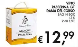 Coal Vino passerina igt DAMA DEL CORSO offerta