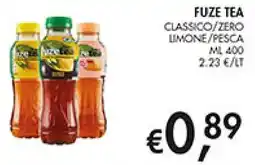 Coal Fuze tea classico/zero limone/pesca offerta