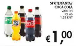 Coal Sprite/fanta/ coca cola offerta