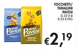 Coal Tocchetti/ tarallini PAVESI offerta