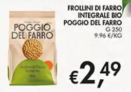 Coal Frollini di farro integrale bio POGGIO DEL FARRO offerta