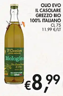 Coal Olio evo il casolare grezzo bio 100% italiano offerta