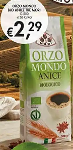 Coal Orzo mondo bio anice TRE MORI offerta