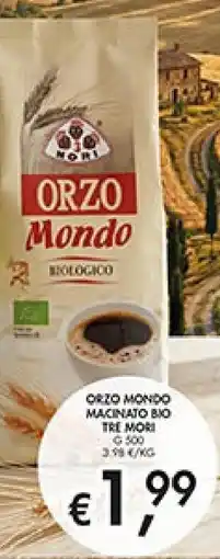 Coal Orzo mondo macinato bio TRE MORI offerta
