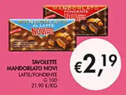 Coal Tavolette mandorlato NOVI offerta