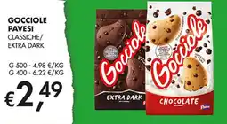 Coal Gocciole pavesi classiche/ extra dark offerta