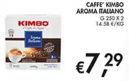 Coal Caffe' kimbo aroma italiano offerta