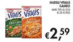 Coal Muesli vitalis CAMEO offerta