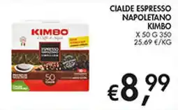 Coal Cialde espresso napoletano KIMBO offerta