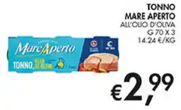 Coal Tonno mare aperto all'olio d'oliva offerta