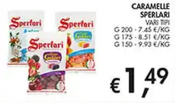 Coal Caramelle SPERLARI offerta