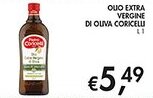 Coal Olio extra vergine di oliva CORICELLI offerta