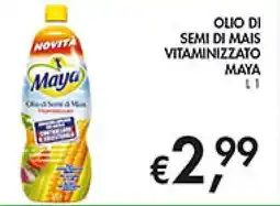 Coal Olio di semi di mais vitaminizzato MAYA offerta