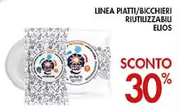 Coal Linea piatti/bicchieri riutilizzabili elios offerta