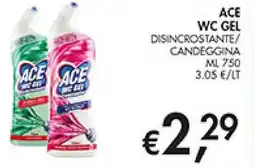 Coal Ace wc gel disincrostante/ candeggina offerta