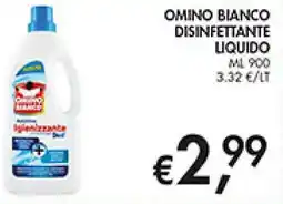 Coal Omino bianco disinfettante liquido offerta