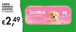 Coal Carta igienica SCOTTEX offerta